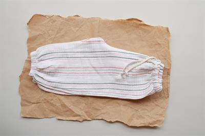 Turuncu-Yeşil Çizgili Pantolon