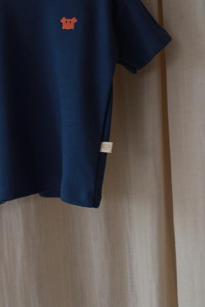 Yengeç Nakışlı Oversize T-shirt