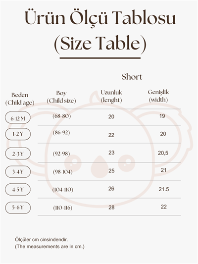 Yeşil Basic Cepli Çocuk Şort