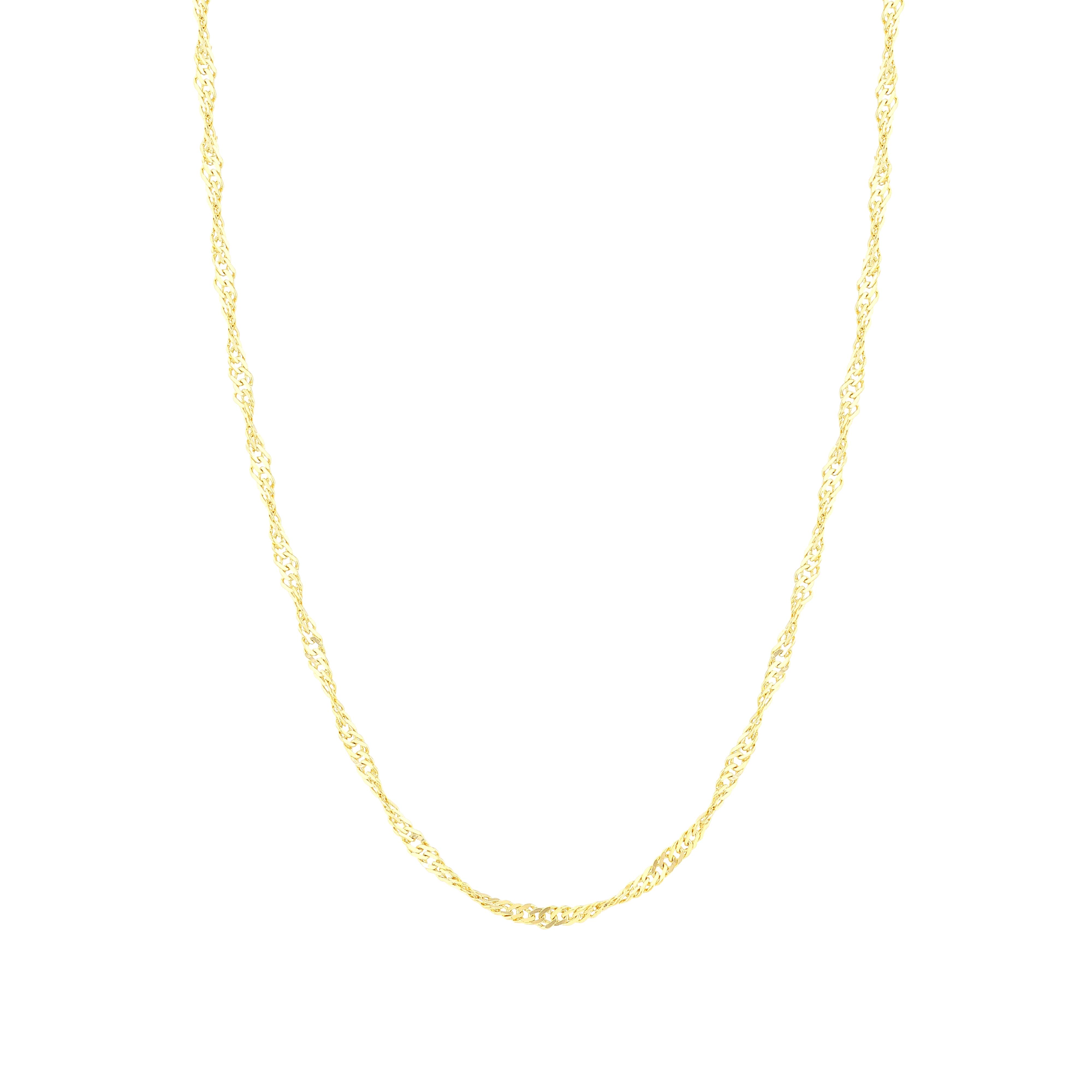 ALTIIN SİNGAPUR ZİNCİR KOLYE