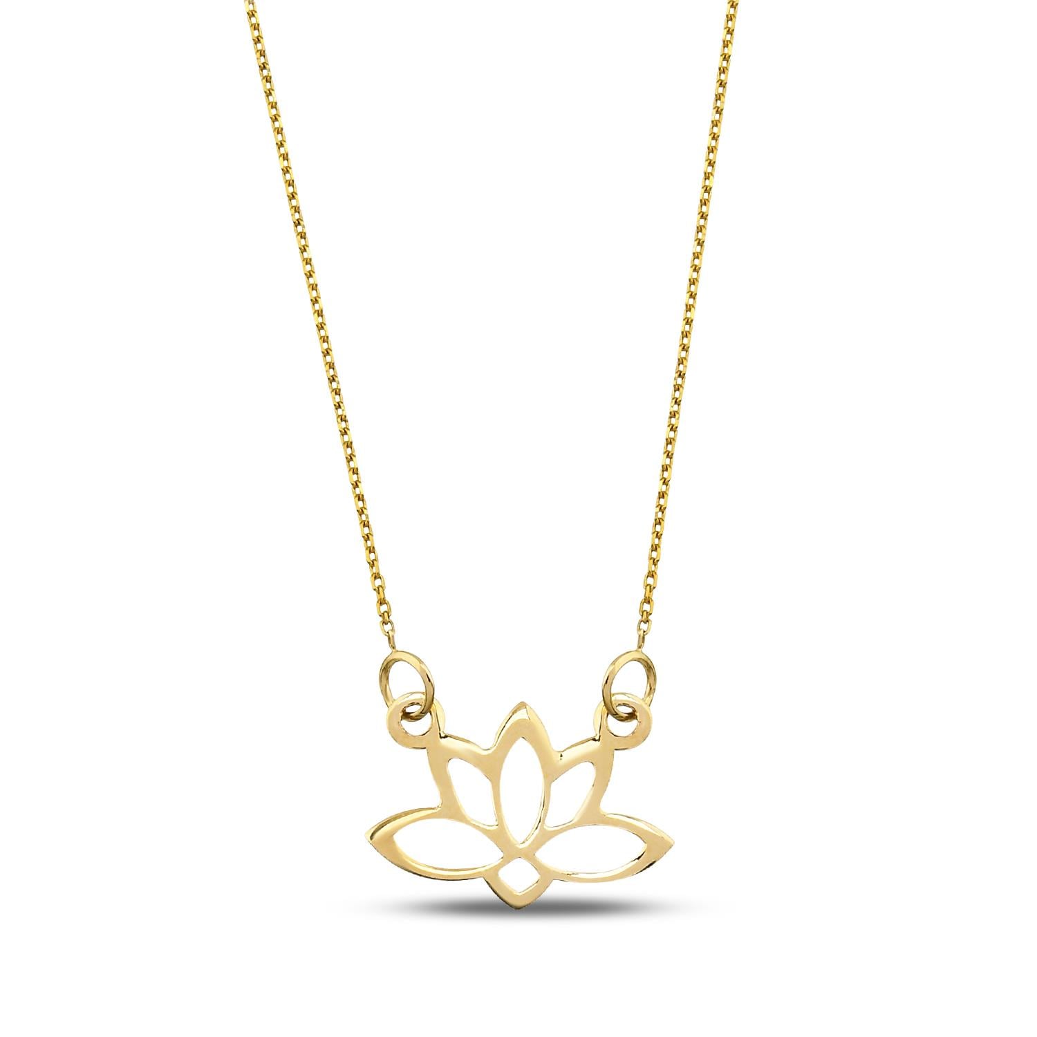 ALTIN LOTUS KOLYE