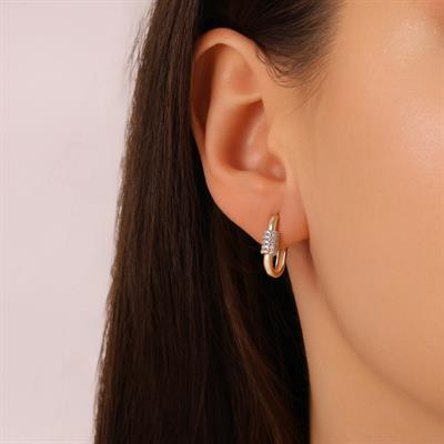 TAŞLI ALTIN ATAÇ KÜPE