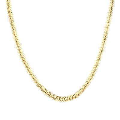 ALTIN BALIK SIRTI KOLYE