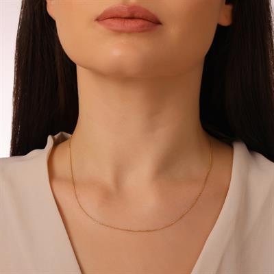 ALTIN FORSE ZİNCİR KOLYE