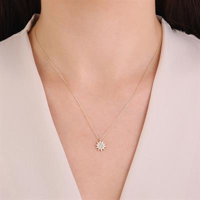 ALTIN GÜNEŞ  KOLYE