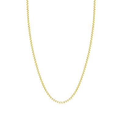 ALTIN KUTU ZİNCİR KOLYE