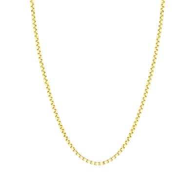 ALTIN KUTU ZİNCİR KOLYE