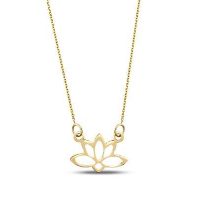 ALTIN LOTUS KOLYE