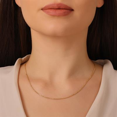 ALTIN PALMİYE KOLYE