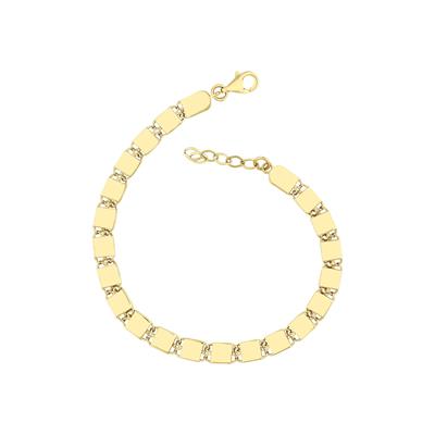 ALTIN KARE DİLİM BİLEKLİK