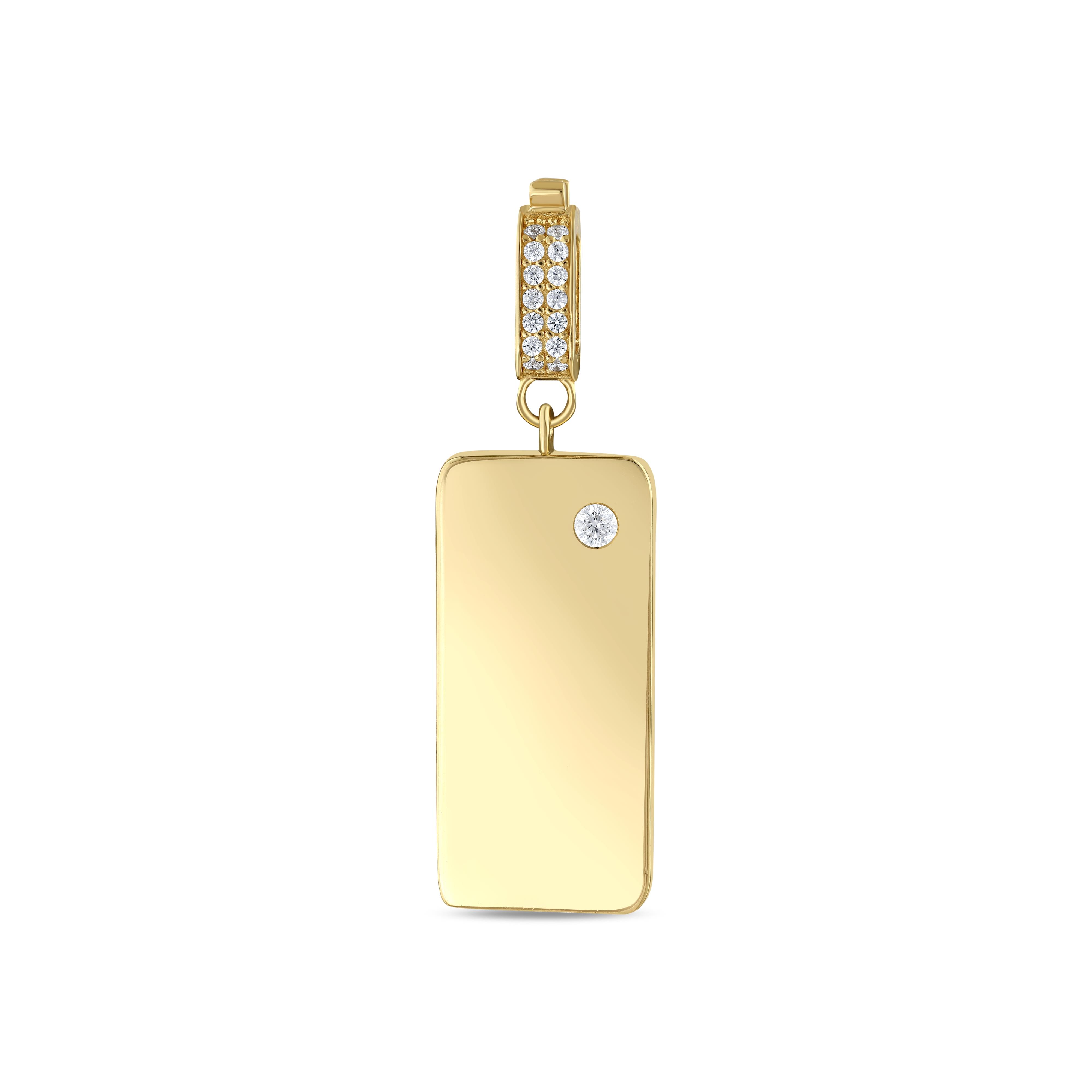 ALTIN PLAKA CHARM