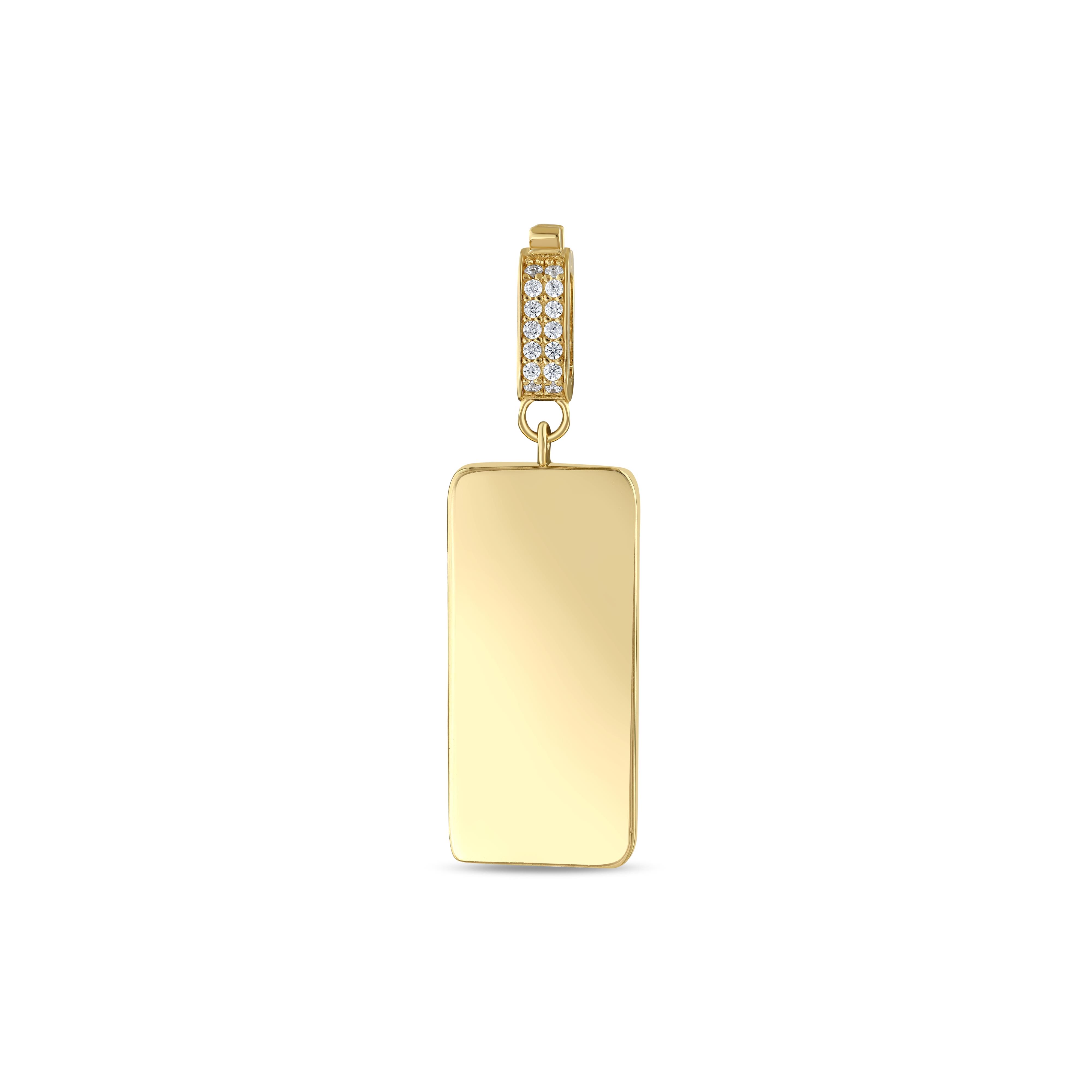 ALTIN PLAKA CHARM