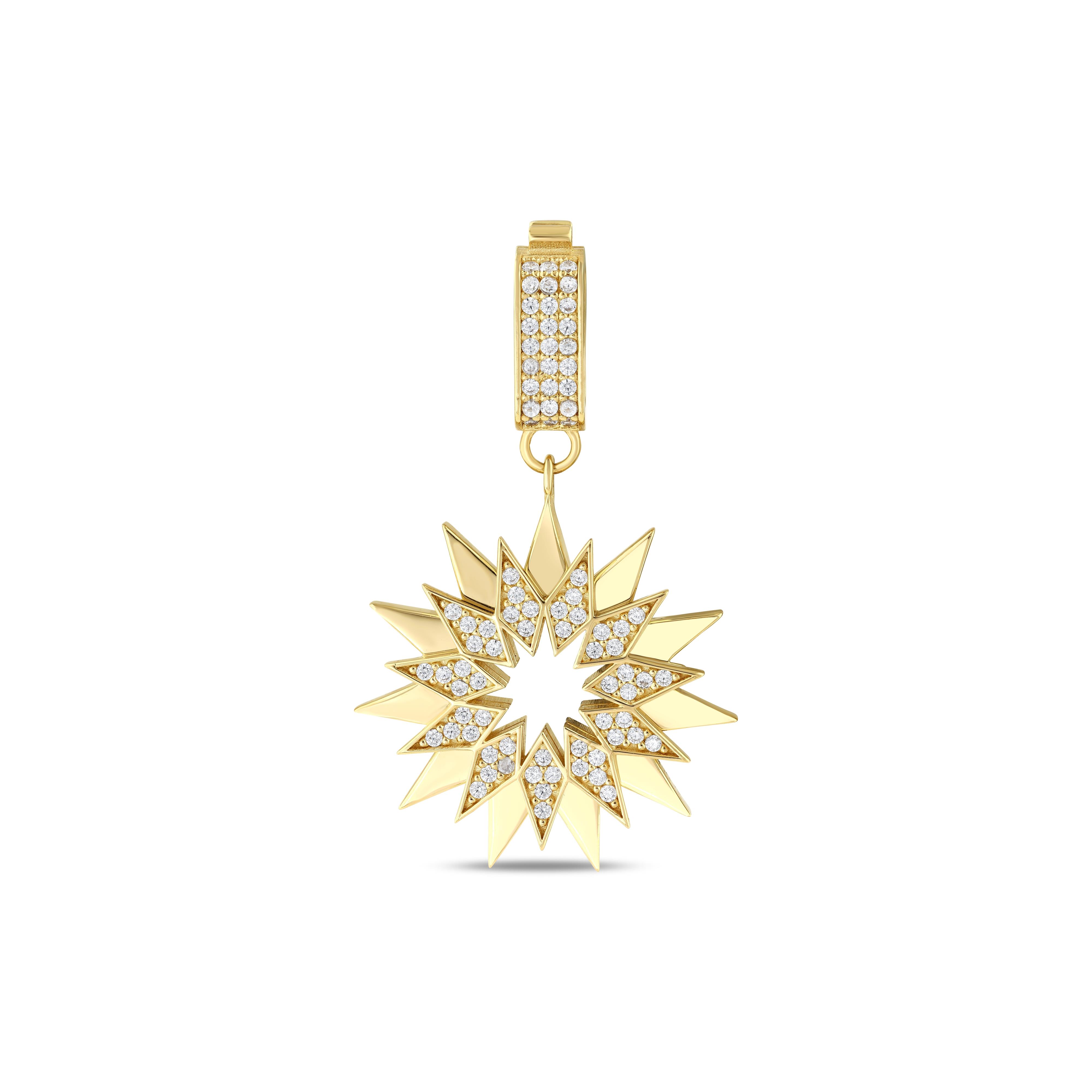 ALTIN RÜZGAR GÜLÜ CHARM
