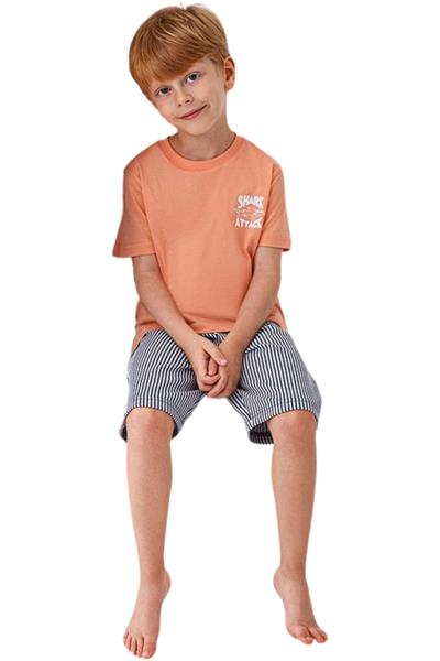 BABA-OĞUL SETİ E.ÇOCUK PİJAMA ŞORTLU TAKIM AR3671