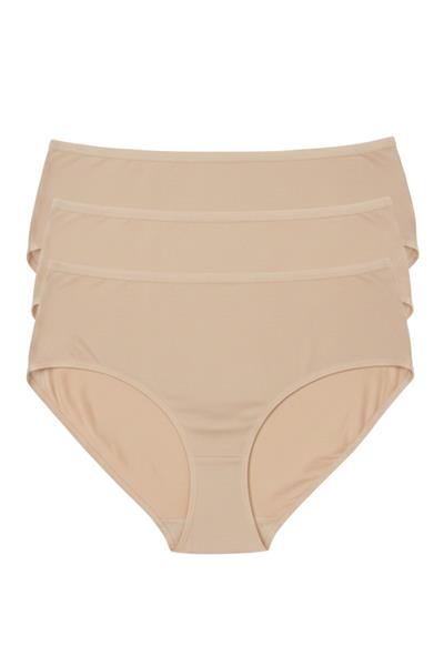 3LÜ SET KÜLOT-SİYAH-BEYAZ-TEN DOR2850