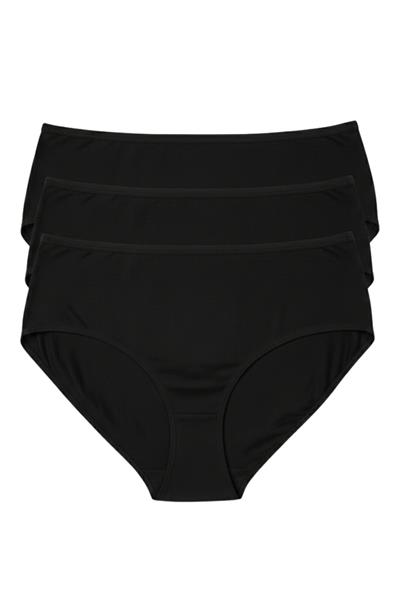 3LÜ SET KÜLOT-SİYAH-BEYAZ-TEN DOR2850