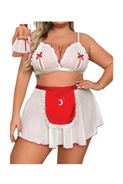 New Dreams 8481 Kadın Hemşire Temalı Fantezi Kostüm