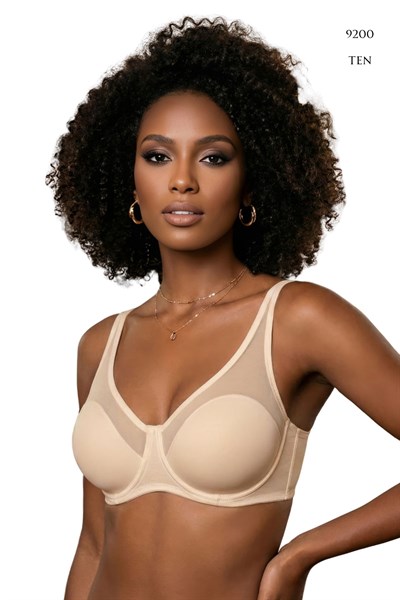 Le Jardin Tül Kaplı Soft Cup Sütyen - LJ9200C