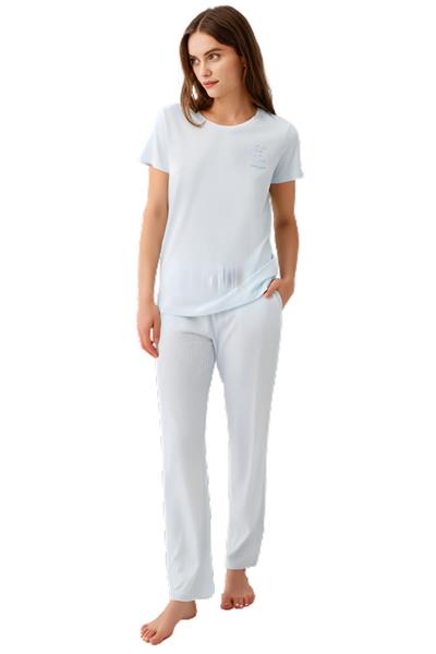 İKİLİ PİJAMA TAKIM  KADIN PC9201-X