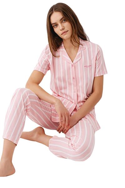 GÖMLEK PİJAMA TAKIM KADIN PC9153-S