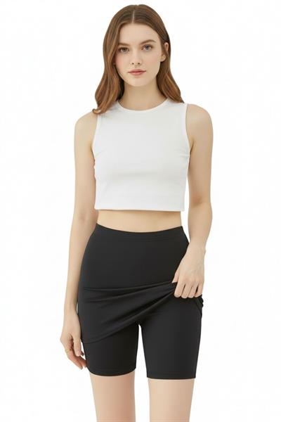 ETEKLİ ŞORT  KADIN AK4232