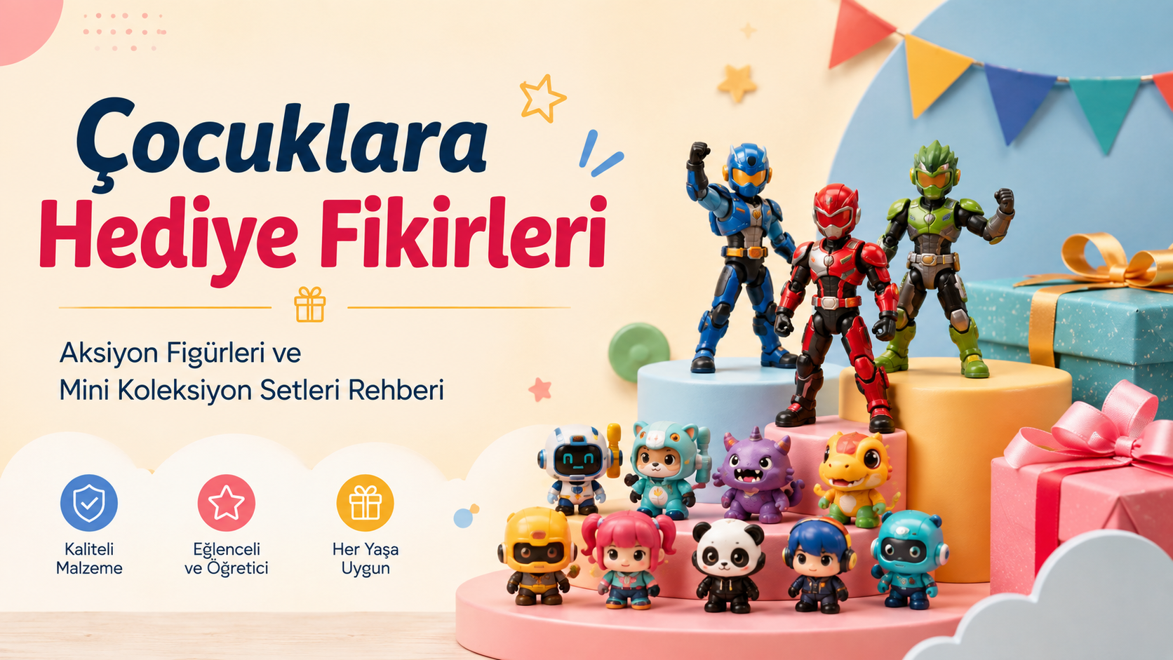 çocuklara hediye fikirleri,aksiyon figür oyuncak,mini koleksiyon seti,çocuk hediye kutusu