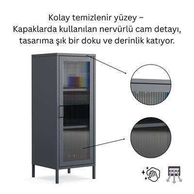 Pera Camlı Dolap