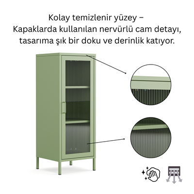 Pera Camlı Dolap