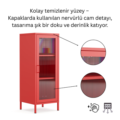 Pera Camlı Dolap