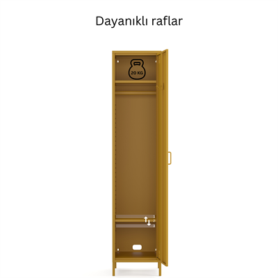 Pera Metal Elbise Dolabı