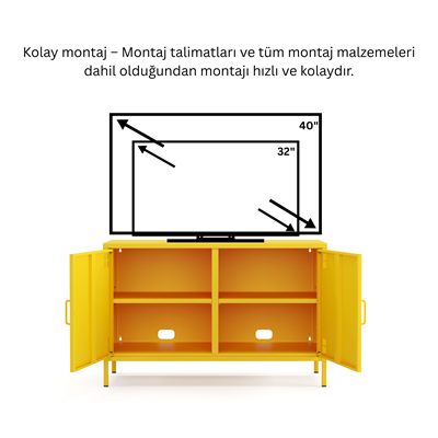Pera Metal Tv Ünitesi