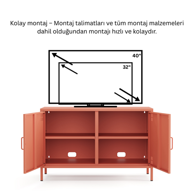 Pera Metal Tv Ünitesi