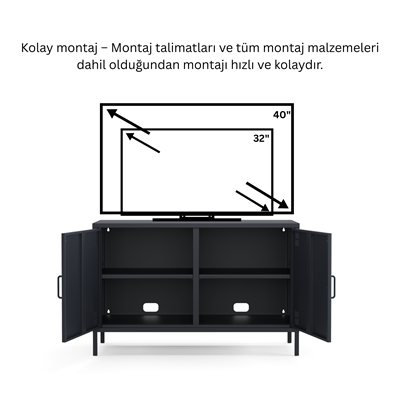 Pera Metal Tv Ünitesi
