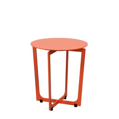 Xeta Sehpa Q400xh450 Cam Tabla / Ayak : Ral - 3022 ( Somon ) Cam Tabla : Extra Clear Ral 3022 ( Somon)