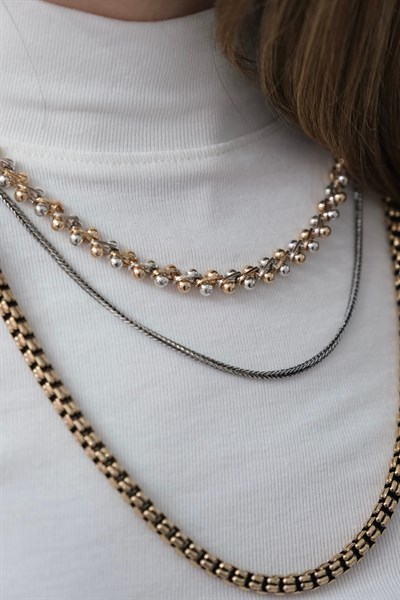 Üçlü Marka Model Kolye