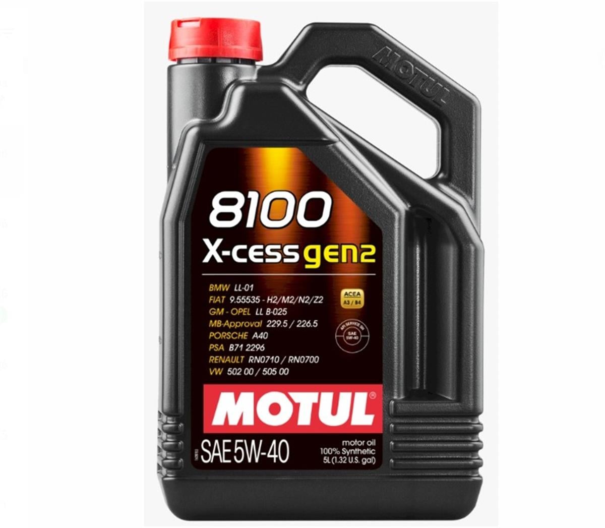 8100 X-CESS GEN2 5W-40 5Lt