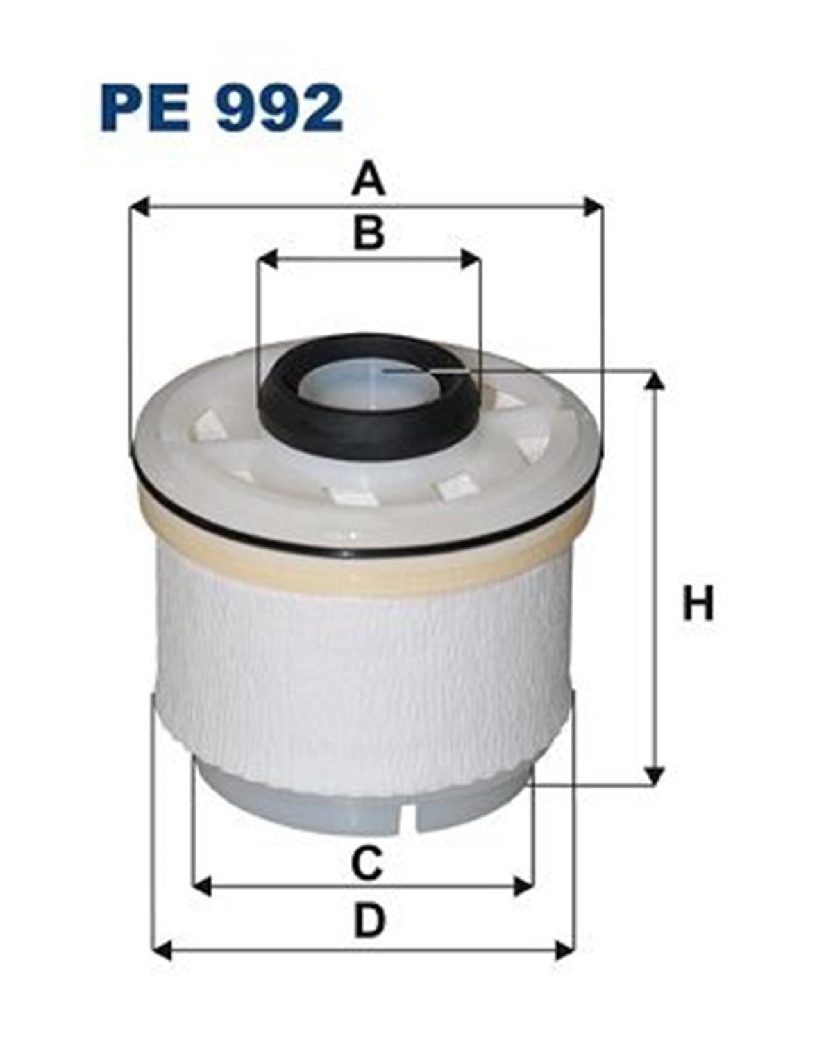 FILT PE 992 YAKIT FILTRESI .
