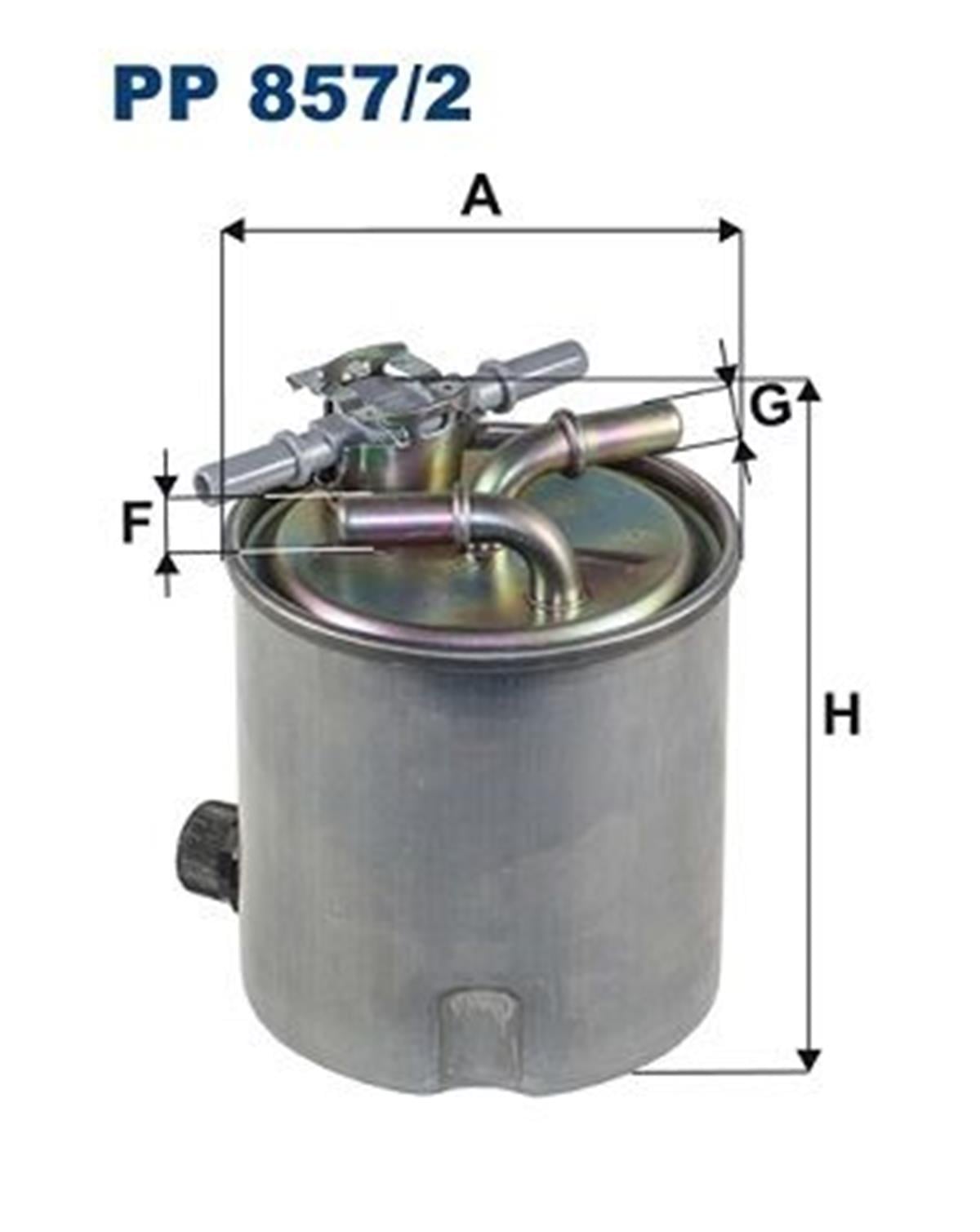 FILT PP 857/2 YAKIT FILTRESI SENSÖRLÜ TIP