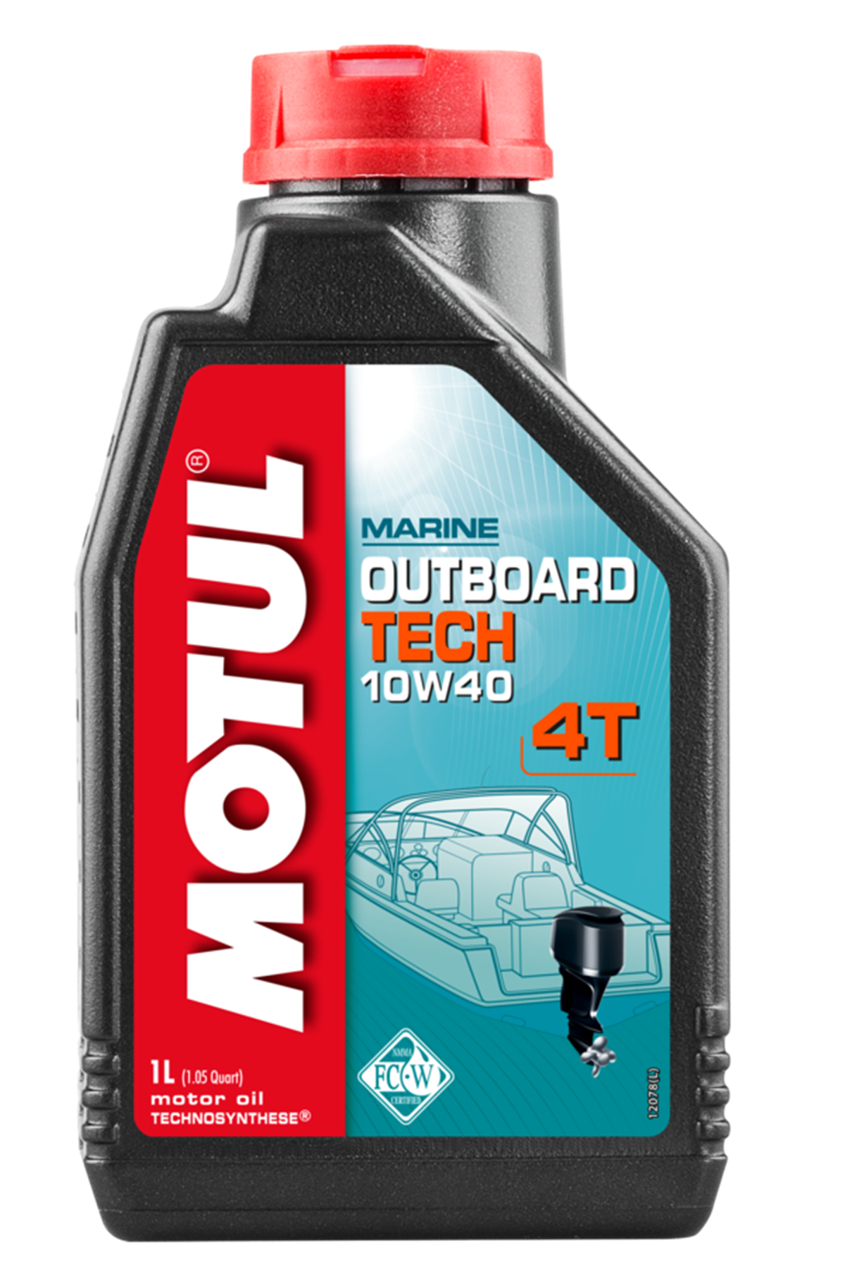 OUTBOARD TECH 4T 10W40 1Lt