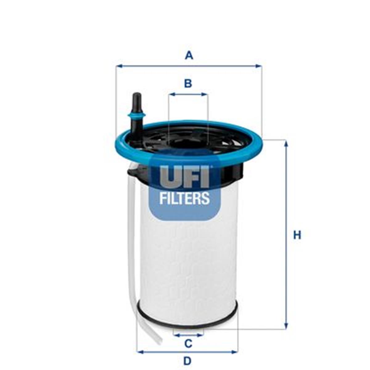 UFI 26.052.00 YAKIT FILTRESI EURO 5
