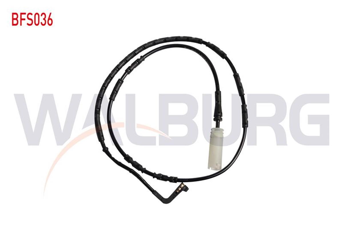 Walburg BFS036 BALATA IKAZ KABLOSU SOL-SAG ARKA 1090mm BMW 1 SERISI (E87) / 3 SERISI (E90-E91-E92) 2003-2012