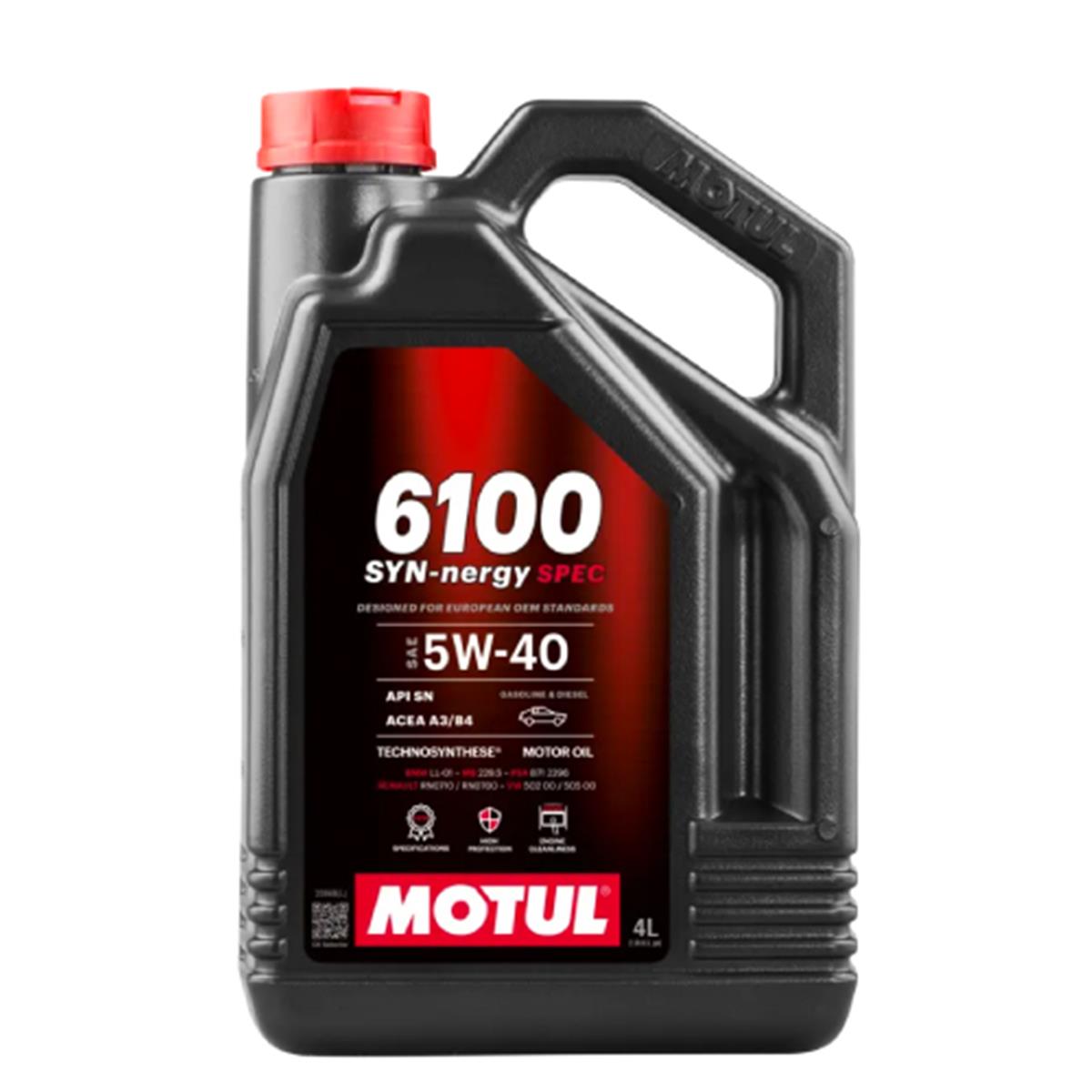 6100 SYN-NERGY SPEC 5W-40 4Lt