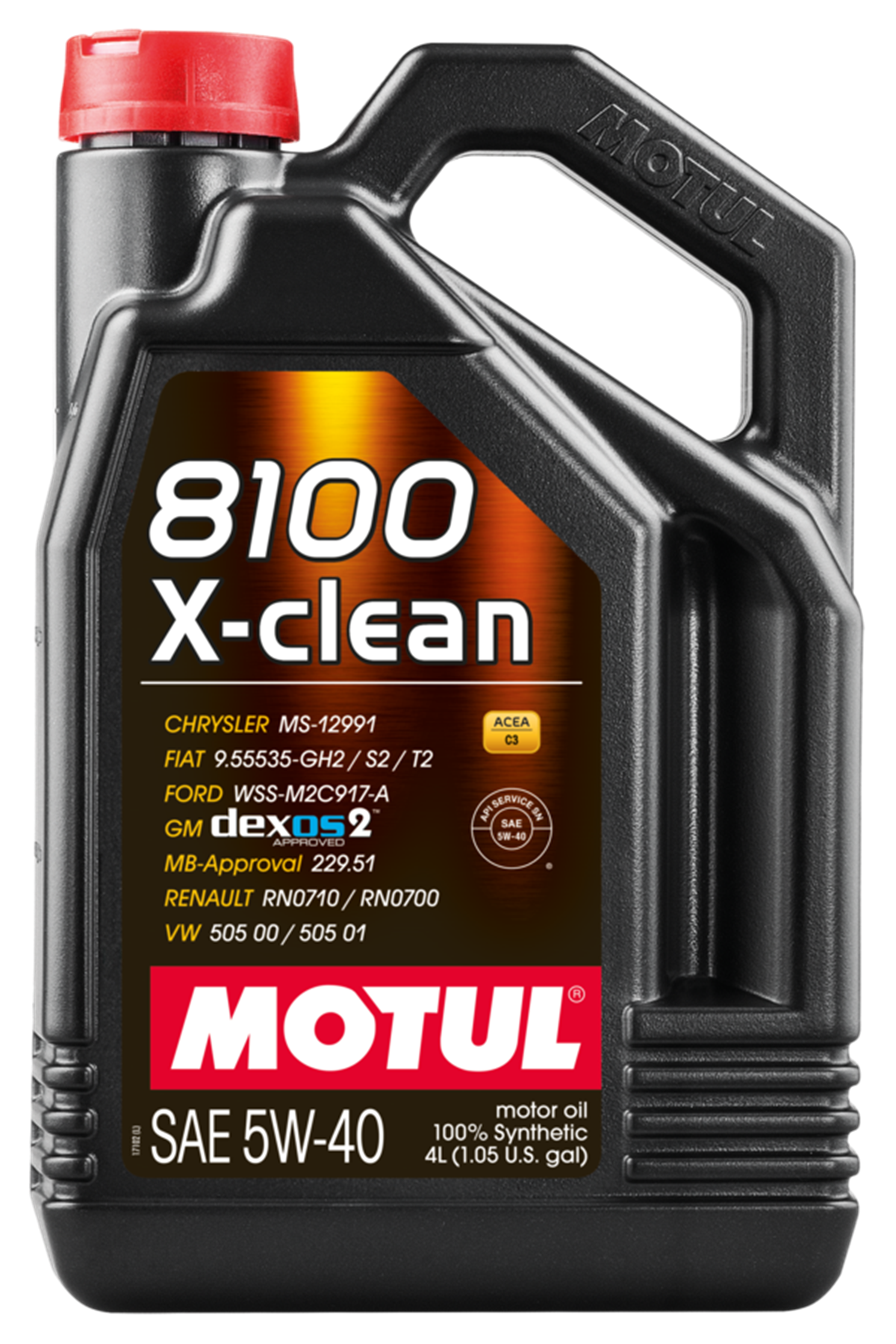 8100 X-CLEAN 5W40 4Lt