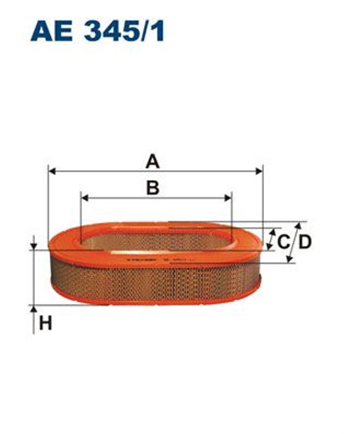 FILT AE 345/1 HAVA FILTRESI 
