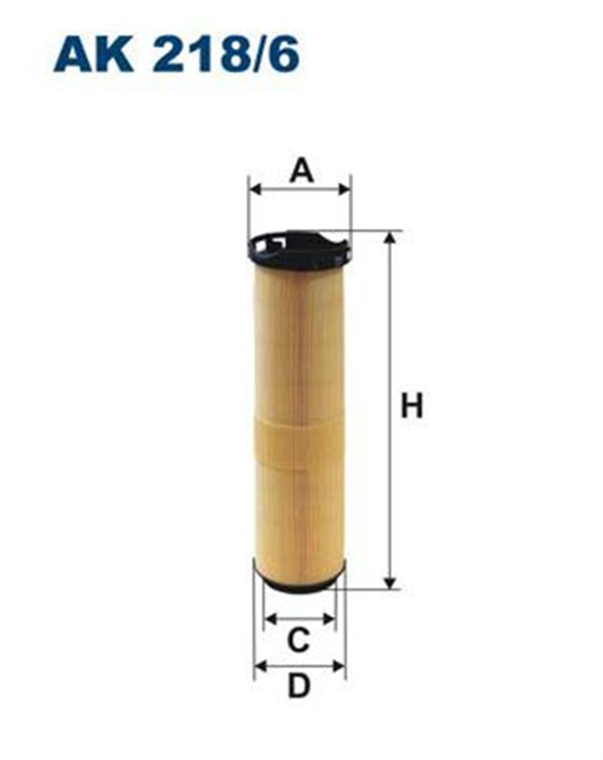 FILT AK 218/6 HAVA FILTRESI E1034L
