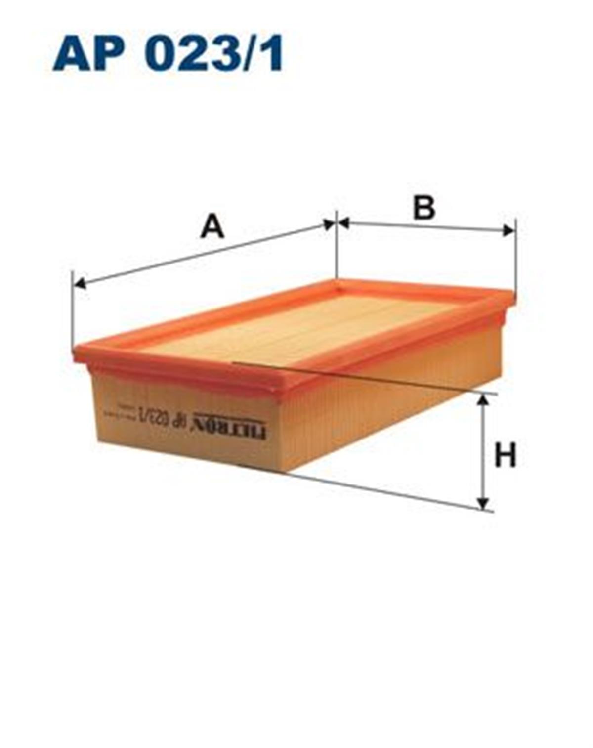 FILT AP 023/1 HAVA FILTRESI 