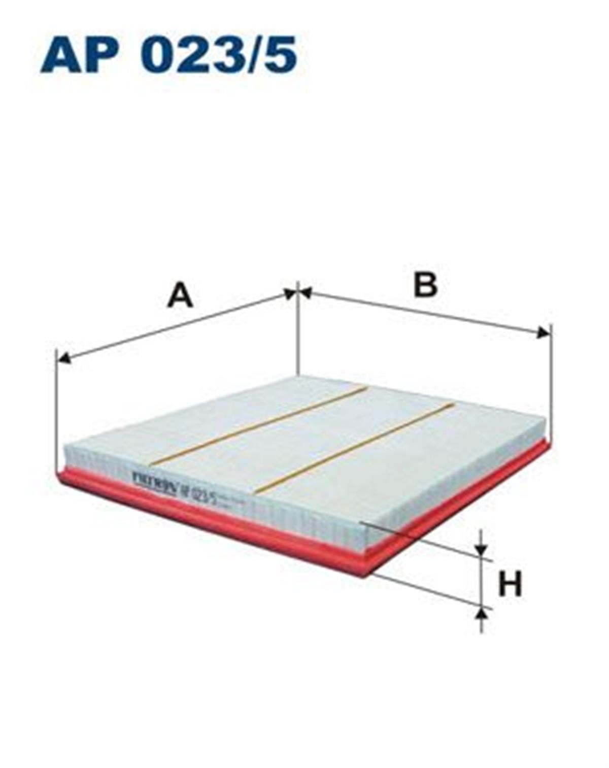FILT AP 023/5 HAVA FILTRESI 