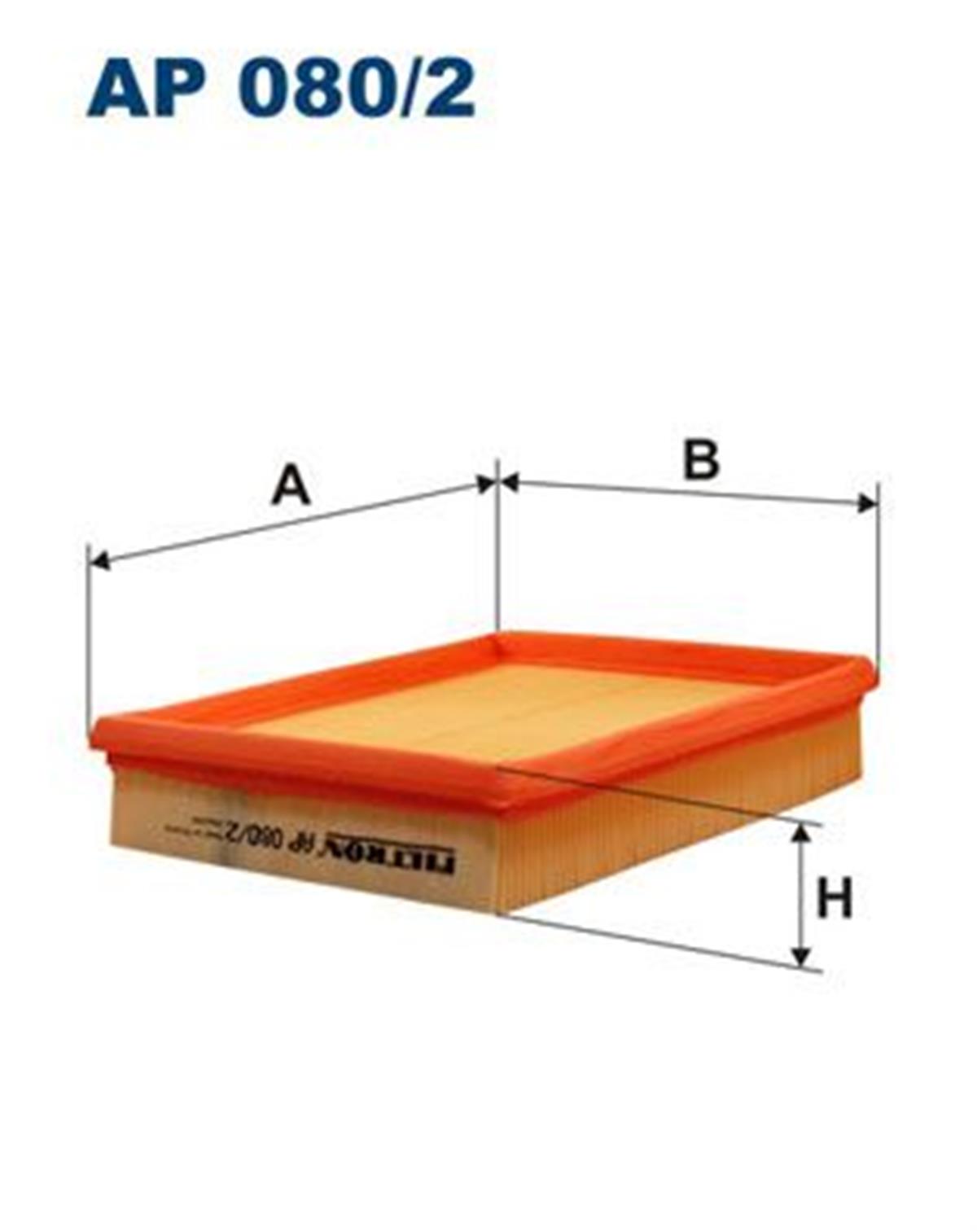 FILT AP 080/2 HAVA FILTRESI 