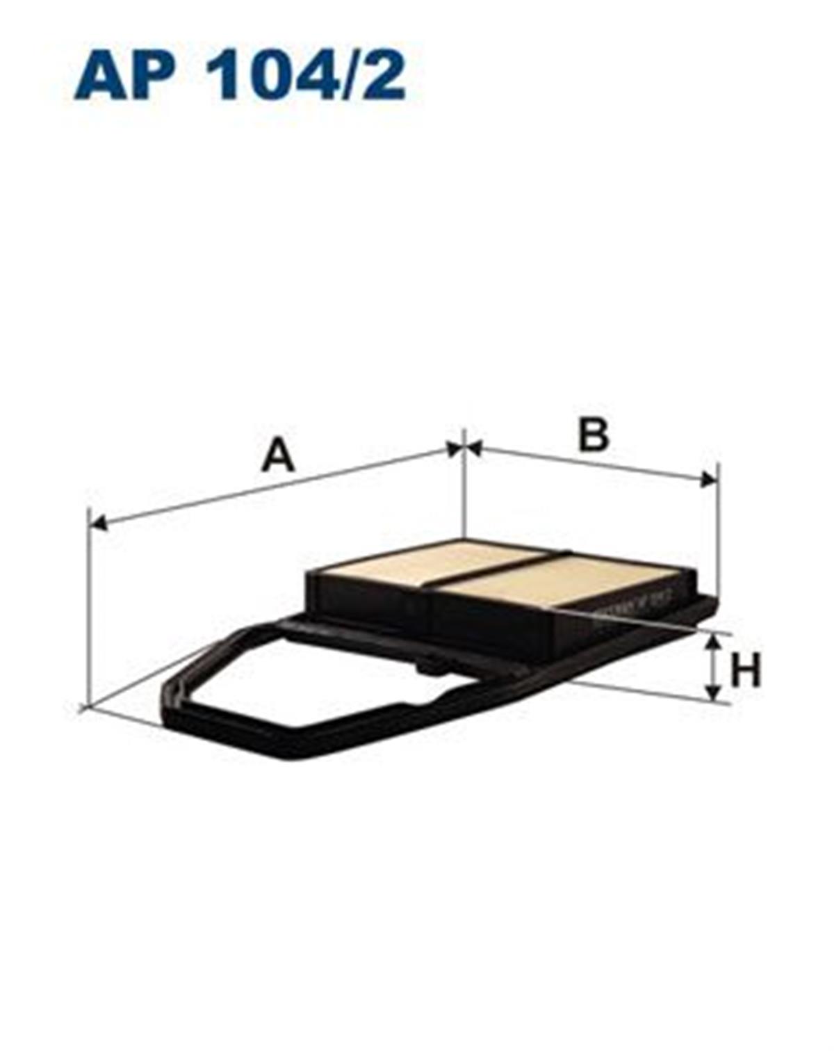 FILT AP 104/2 HAVA FILTRESI .