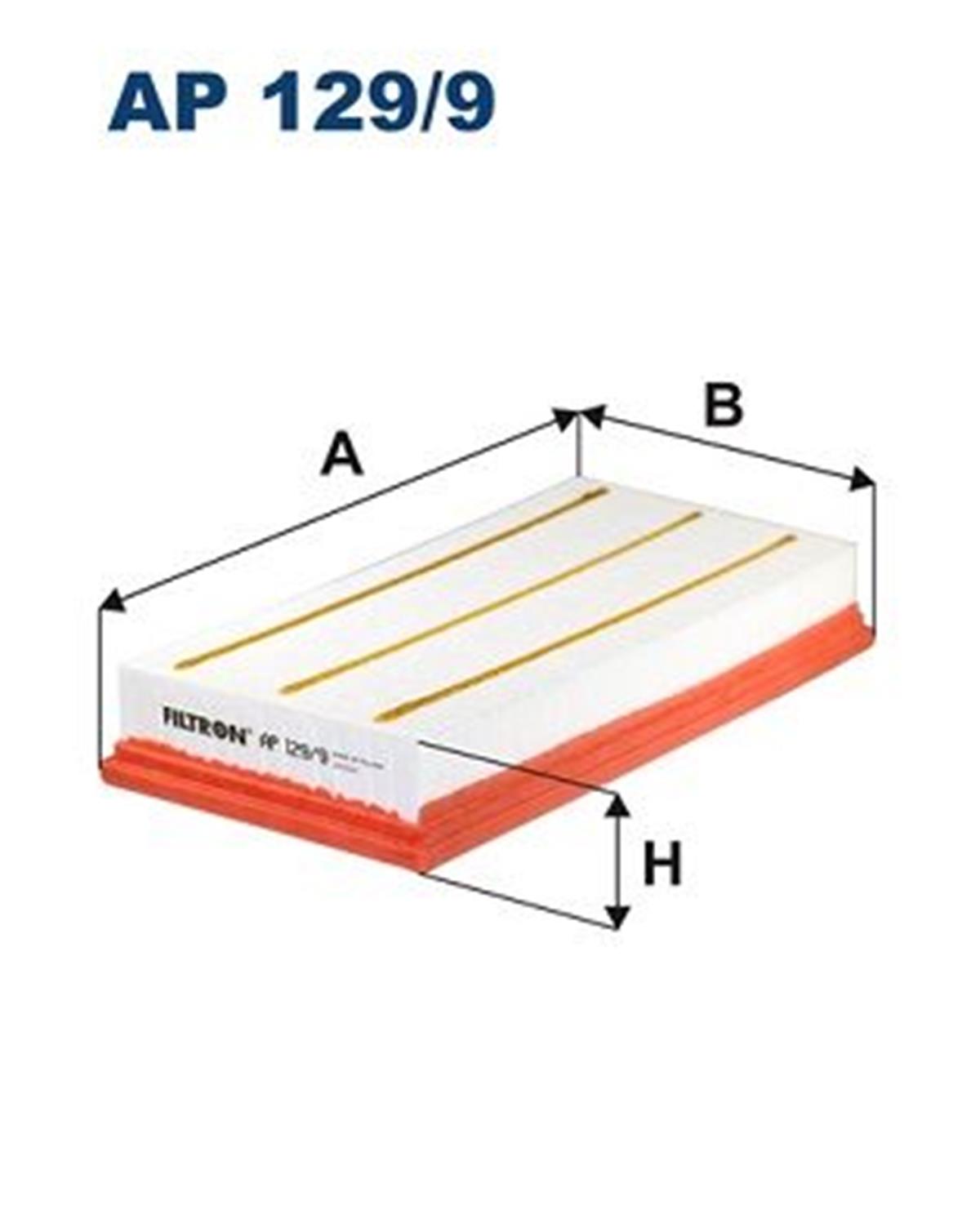 FILT AP 129/9 HAVA FILTRESI 
